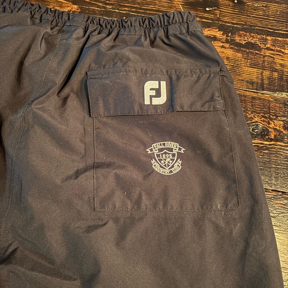 FootJoy Black Men's Rain Pants - Picture 3 of 4